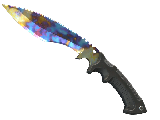 ★ Kukri Knife | Case Hardened (Minimal Wear)