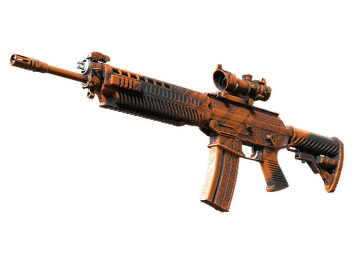 SG 553 | Basket Halftone (Factory New)
