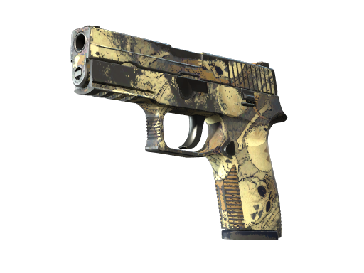 Souvenir P250 | Contamination (Well-Worn)