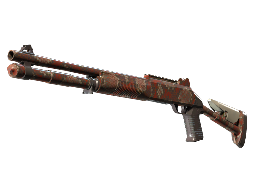 StatTrak™ XM1014 | Red Python (Minimal Wear)