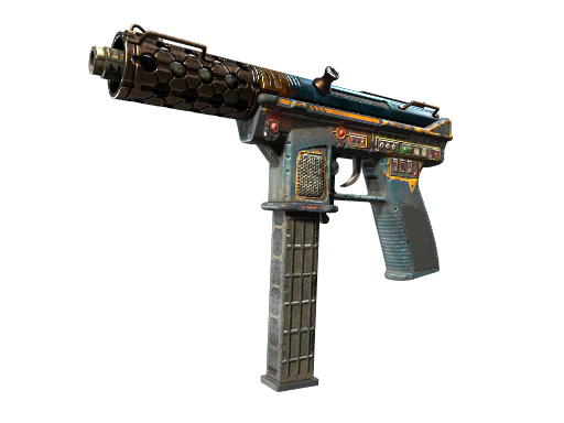 Tec-9 | Remote Control (Battle-Scarred)