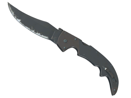 ★ Falchion Knife | Night (Well-Worn)