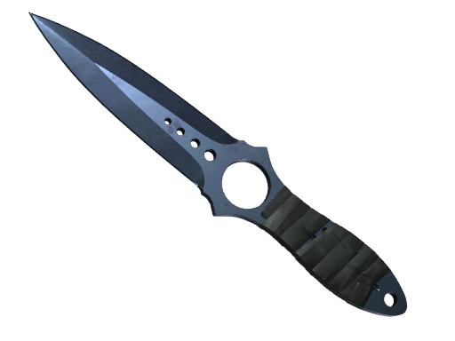 ★ Skeleton Knife | Blue Steel (Battle-Scarred)