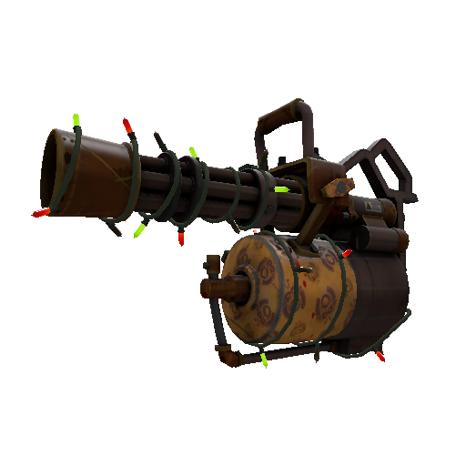 Strange Festivized Killstreak Dressed to Kill Minigun (Field-Tested)