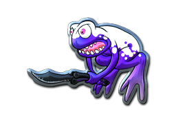 Sticker | Ultraviolet Poison Frog (Foil)