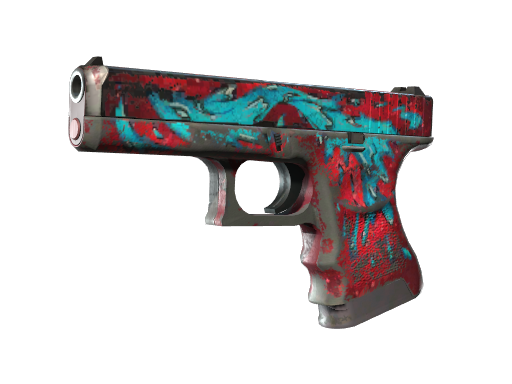 StatTrak™ Glock-18 | Water Elemental (Battle-Scarred)