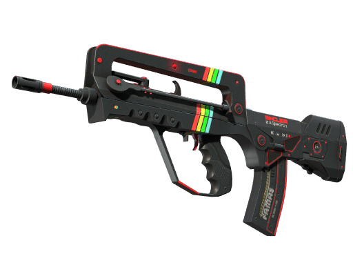 StatTrak™ FAMAS | ZX Spectron (Minimal Wear)