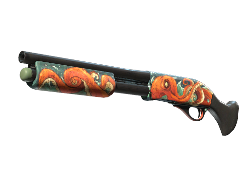 StatTrak™ Sawed-Off | The Kraken (Minimal Wear)