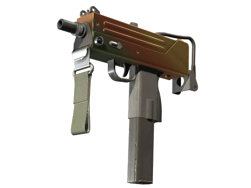 Souvenir MAC-10 | Amber Fade (Minimal Wear)